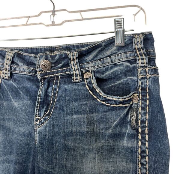 Silver jeans SUKI MID CAPRI W30/L22½ L43910SAI356 - Picture 7 of 16